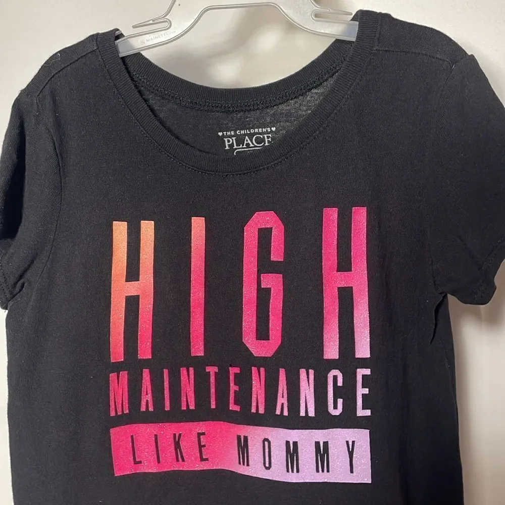 The child’s place tee. High maintenance like mommy